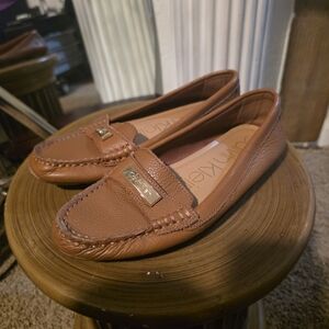 Calvin Klein Women's Tan Loafers